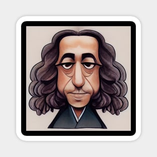 Baruch Spinoza | Comics Style Magnet