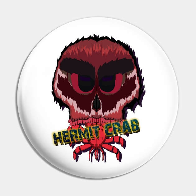 hermit crab Pin by denpoolswag