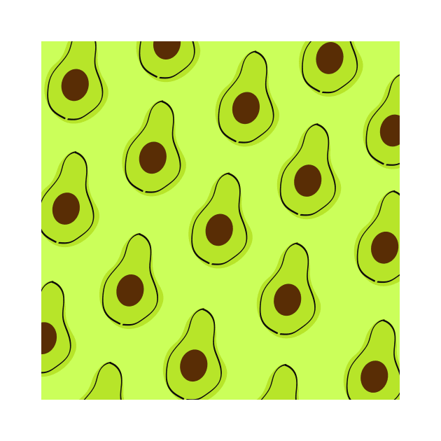 Avocados pattern by monika27