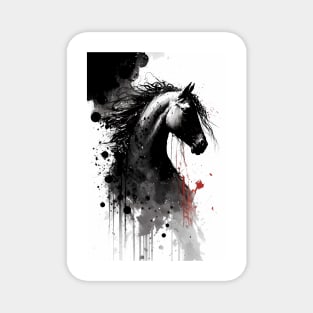 Appaloosa Ink Portrait Magnet