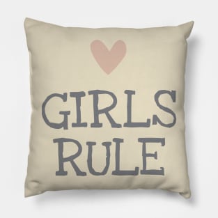 Girls rule Pillow