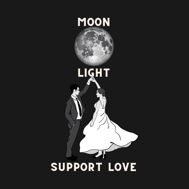 The moon light support love by NICHE&NICHE