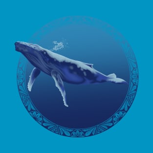 Blue Humpback T-Shirt