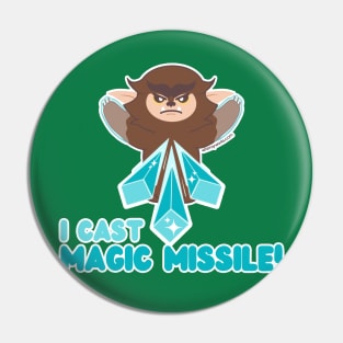 Bugsy the Bugbear Casts Magic Missile (D4 Dice) Pin