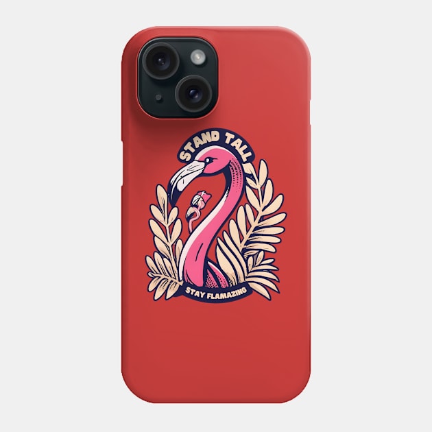 Stand tall stay flamazing Phone Case by NomiCrafts