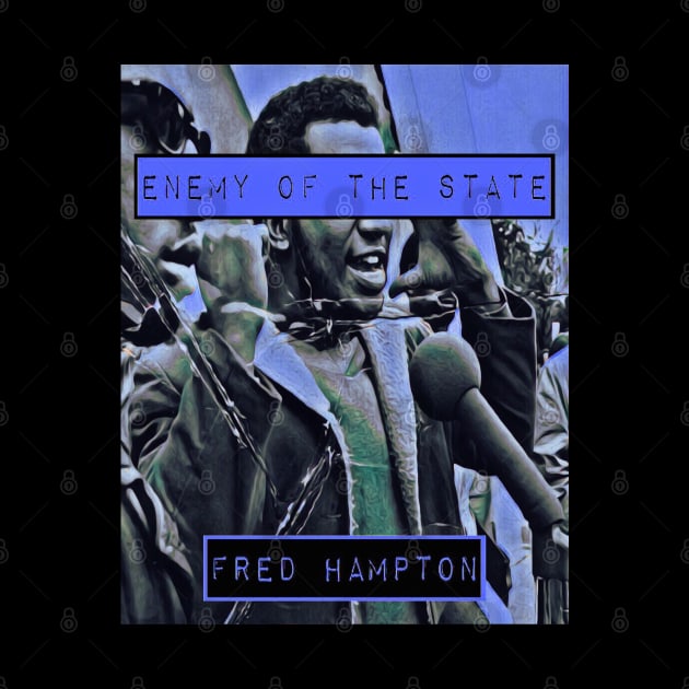 Fred Hampton (B) by BlackOzean