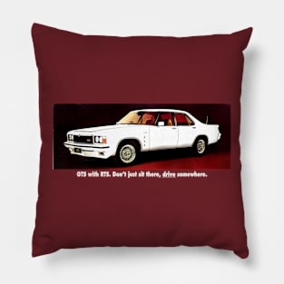 HOLDEN GTS - advert Pillow