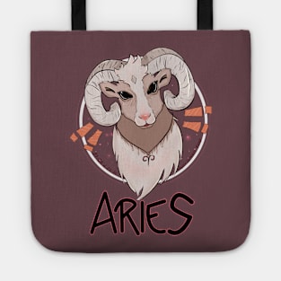 Aries zodiac sign (Men - Women) Naturalness of Fire Tote