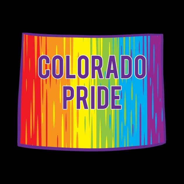 Colorado Pride - LGBTQ by Manfish Inc.