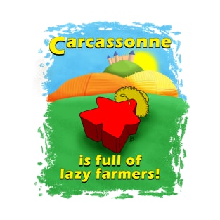 Lazy Carcassonne T-Shirt