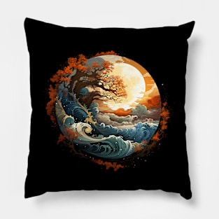 Circle of Earthly Elements Pillow