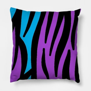 Blue and Purple two toned Pillow