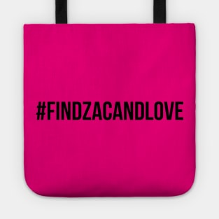 #FindZacAndLove Black Tote