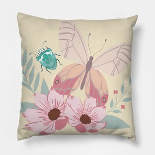 Colorful Garden Pillow