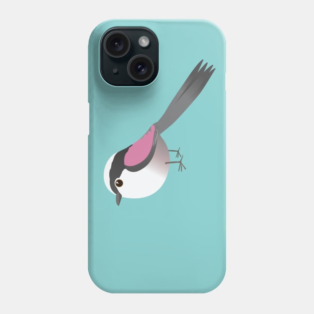 A cute long tailed tit. Phone Case by Bwiselizzy