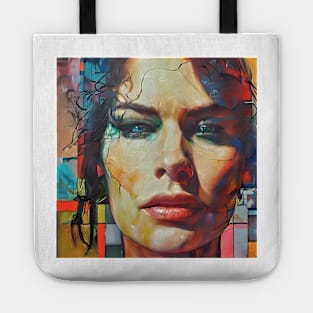 Face of Lena Tote