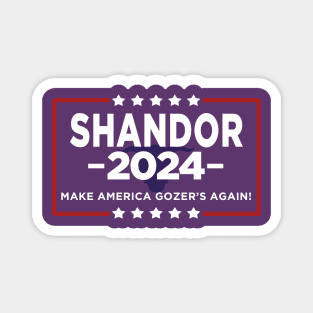 Shandor 2024 - Make America Gozer's Again Magnet