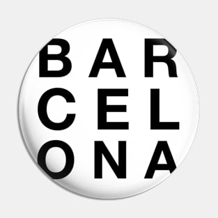 BARCELONA Pin