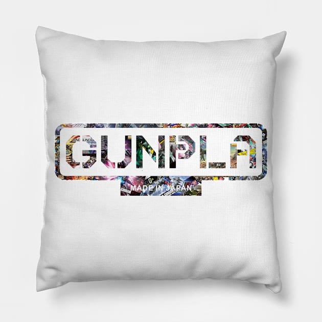 Gunpla White Pillow by Pakyu Pashion