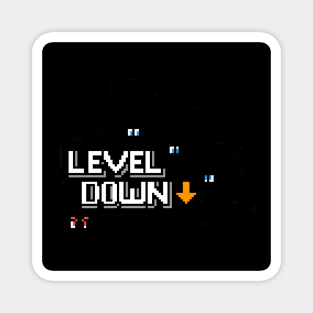 Level Down: Scary Games Magnet