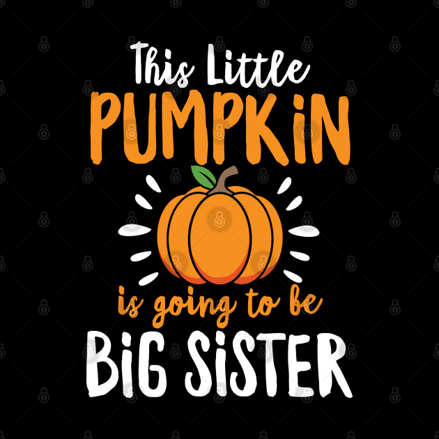 Funny Little Pumpkin Pregnancy Announcement Halloween Gift by HCMGift