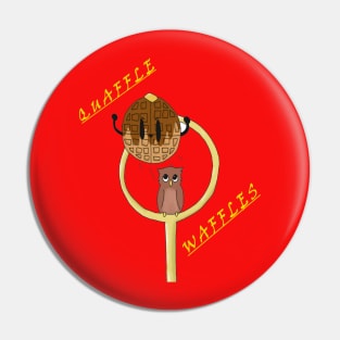 Quaffle Waffles Logo T-shirt Pin