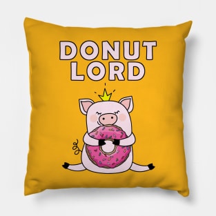 Donut Lord Pillow