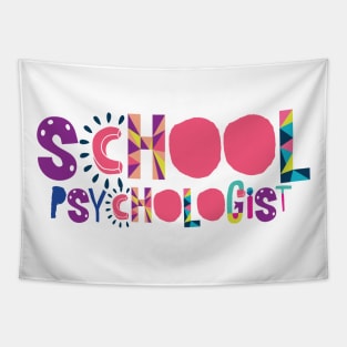 Cute School Psychologist Gift Idea Back to School Tapestry