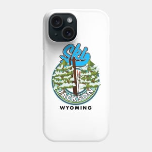 Jackson Wyoming USA logo Phone Case