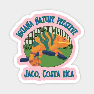 Iguana nature preserve Magnet