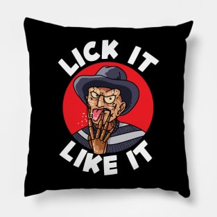 Lick it Like it - Friday the 13th Pillow