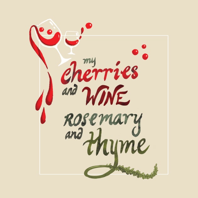 Cherries and Wine by CrybabyDaydreams