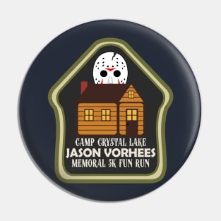 Crystal Lake 5K Fun Run Pin