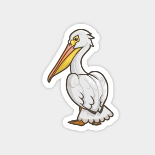 American White Pelican Magnet