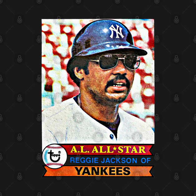 Discover Yankees Reggie Jackson - Vintage Trading Card - Reggie Jackson - T-Shirt