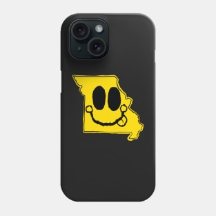 Missouri Happy Face with tongue sticking out Phone Case