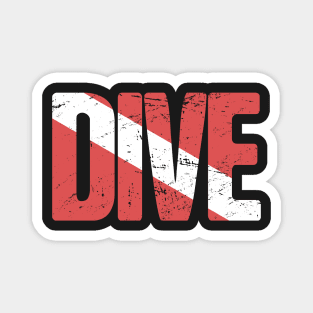 DIVE | Scuba Diving Flag Magnet