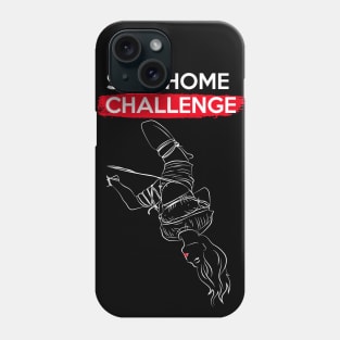 Stay Home Challenge Shibari Phone Case