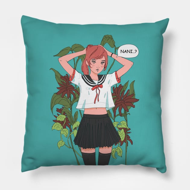 Sailor fuku Pillow by idqbaka