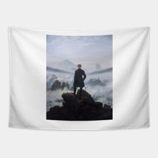 Wanderer above the Sea of Fog - Caspar David Friedrich Tapestry