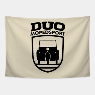 Krause Duo Mopedsport Coat of Arms (black) Tapestry