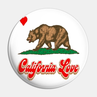 California Love - Unisex White Cotton with Retro Print Inspired by Los Angeles Tee Republic of california . Pin