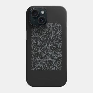 Ab Fan Grey and Black Phone Case