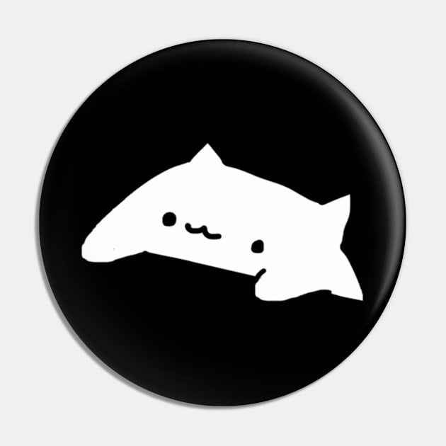 Bongo Cat Meme Pin by Huschild