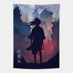 Hyakkimaru - Minimalist Tapestry