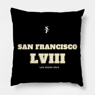 San Francisco LVIII 2024 Pillow