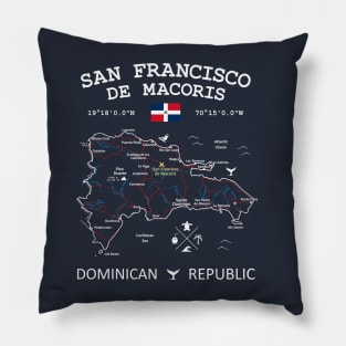 San Francisco de Macoris Dominican Republic Pillow