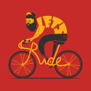 Let's Ride With My Bicycle T-Shirt