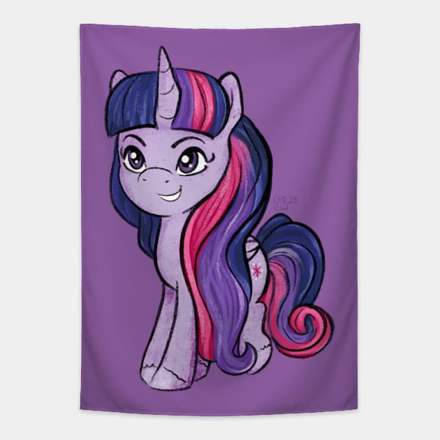 Twilight Sprikle Tapestry by AmyNewBlue