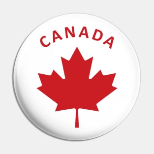 Canada Day Maple Leaf For Canadians and Canada Lovers Pin